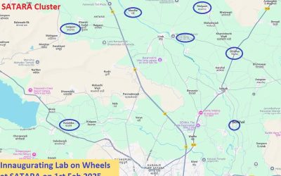 Opening of “Lab On Wheels” (Cluster 4) in Satara District