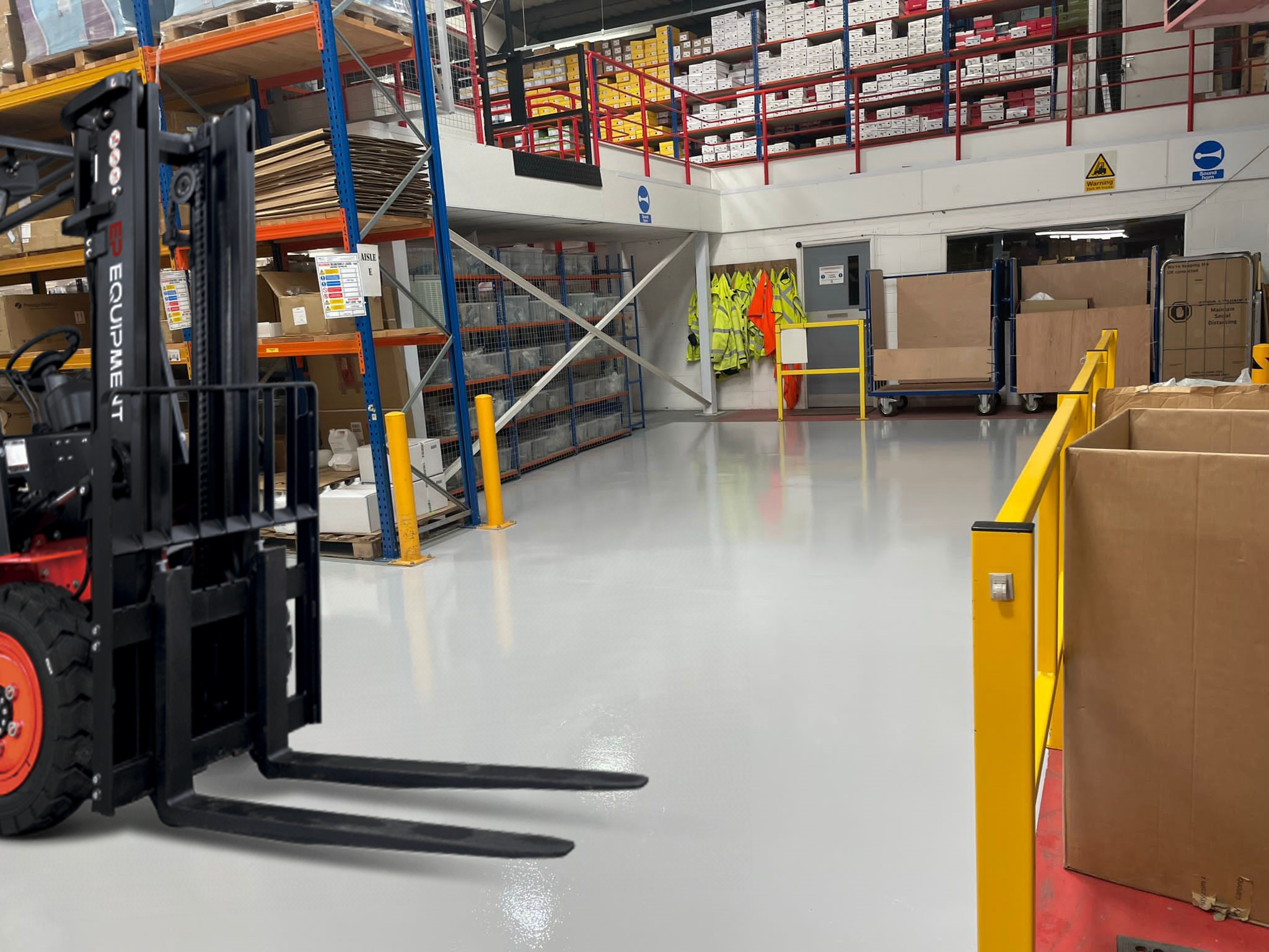 Industrial Warehouse Epoxy Flooring